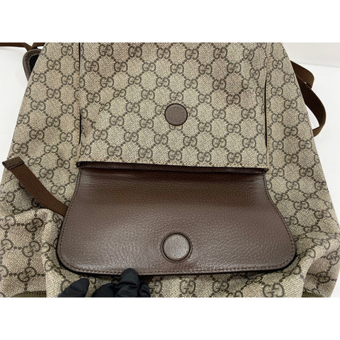 GUCCI Ofidia Backpack  Daypack beige WS31769