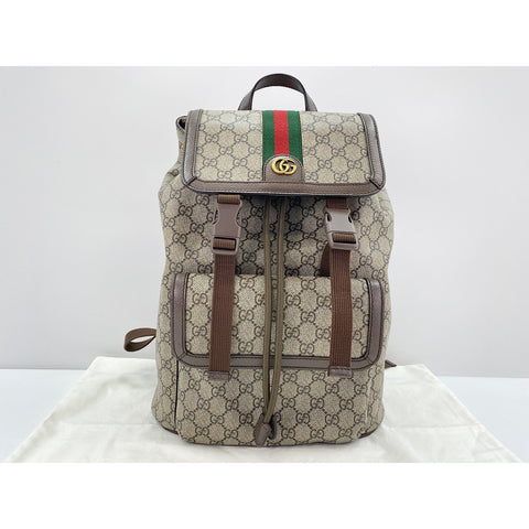 GUCCI Ofidia Backpack  Daypack beige WS31769