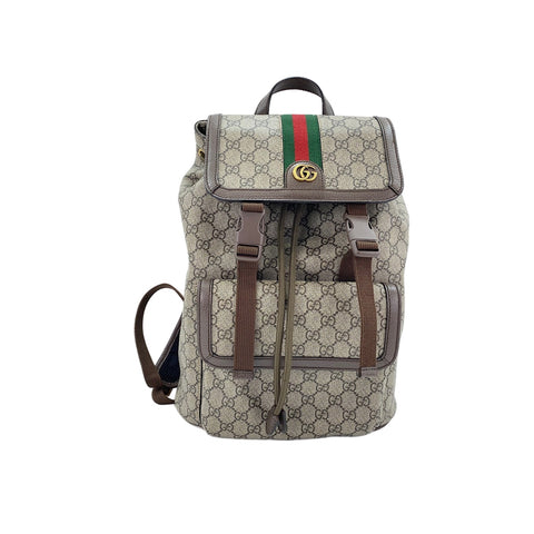 GUCCI Ofidia Backpack  Daypack beige WS31769