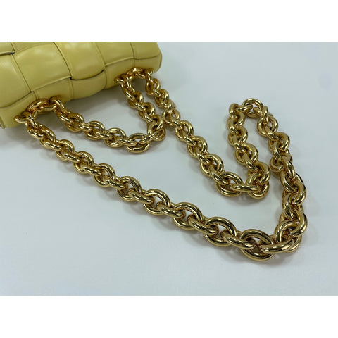 BOTTEGAVENETA The Chain Cassette Shoulder Bag yellow WS31771