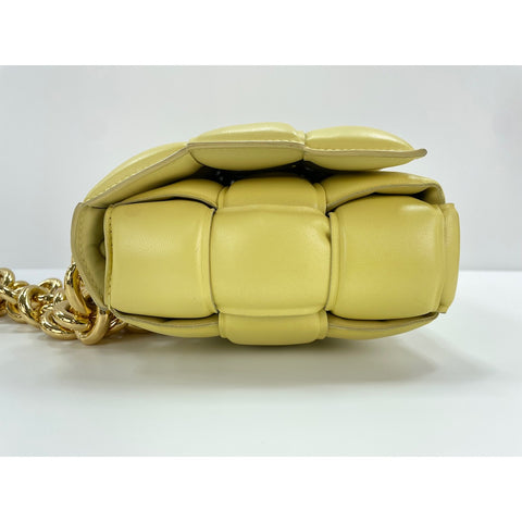 BOTTEGAVENETA The Chain Cassette Shoulder Bag yellow WS31771