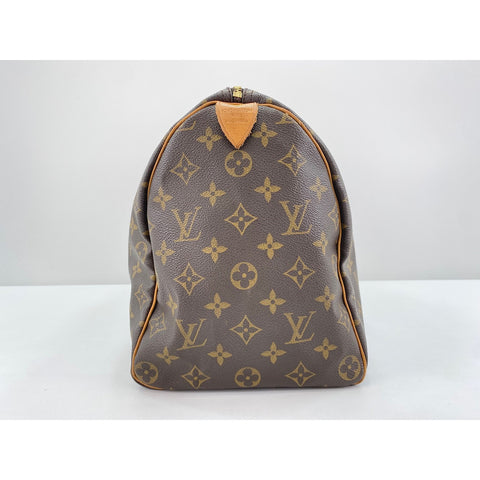 LOUIS VUITTON Speedy 35 Handbag Brown WS31774