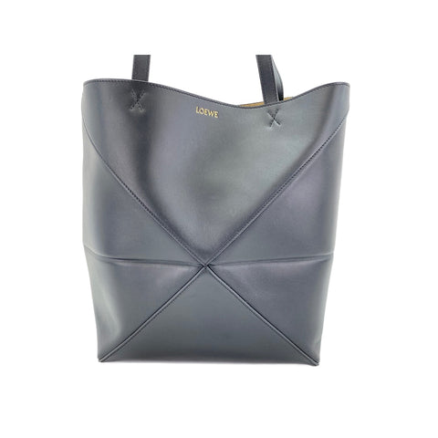 LOEWE Puzzle fold Handbag black WS31775