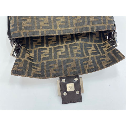 FENDI Mamma bucket Handbag Brown WS31777