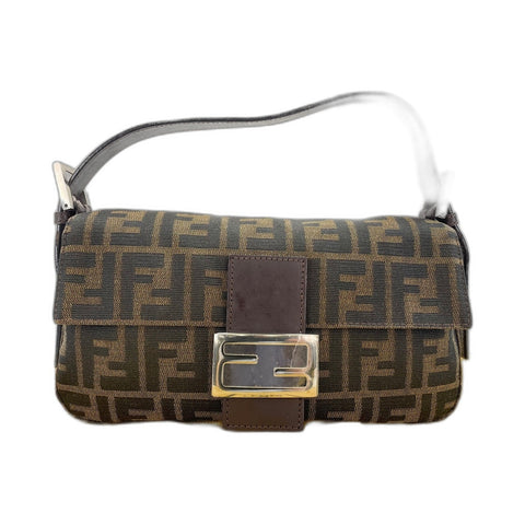FENDI Mamma bucket Handbag Brown WS31777
