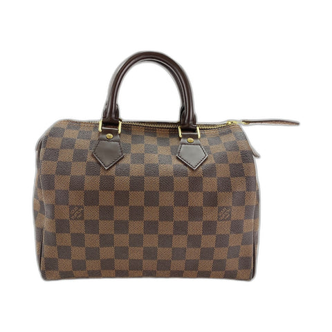 LOUIS VUITTON Speedy 25 Handbag Brown WS31778