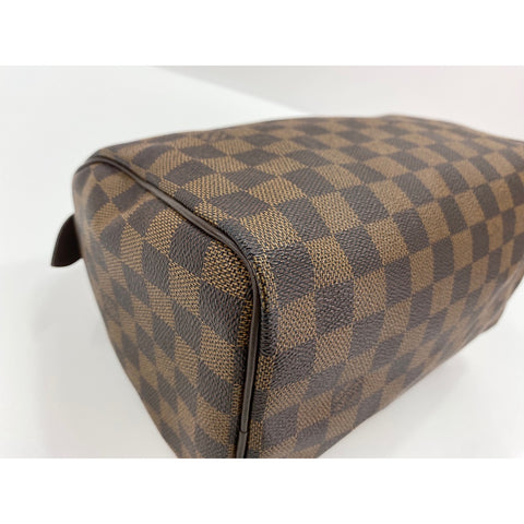LOUIS VUITTON Speedy 25 Handbag Brown WS31778