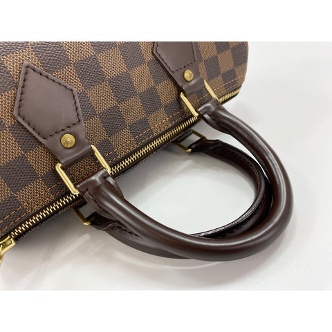 LOUIS VUITTON Speedy 25 Handbag Brown WS31778