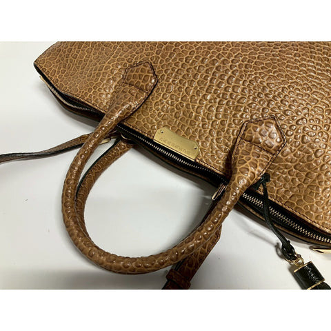 BURBERRY 2WAY Shoulder Bag Handbag leather Brown WS31781