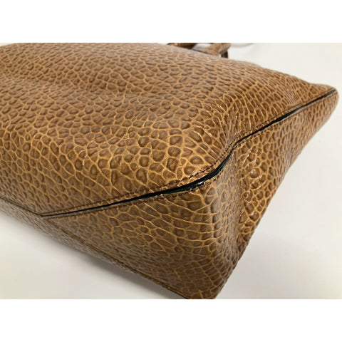 BURBERRY 2WAY Shoulder Bag Handbag leather Brown WS31781
