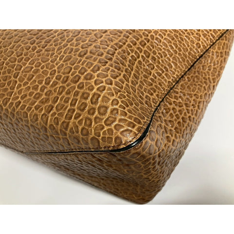 BURBERRY 2WAY Shoulder Bag Handbag leather Brown WS31781