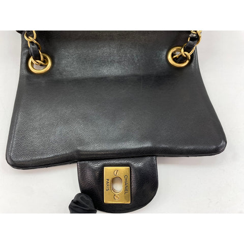 CHANEL Mini matrasse Shoulder Bag black WS31785