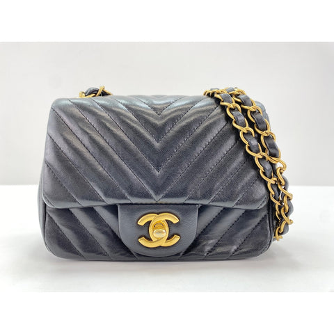 CHANEL Mini matrasse Shoulder Bag black WS31785