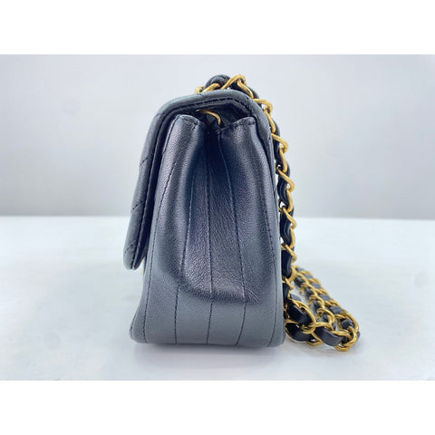 CHANEL Mini matrasse Shoulder Bag black WS31785