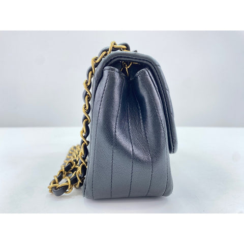 CHANEL Mini matrasse Shoulder Bag black WS31785