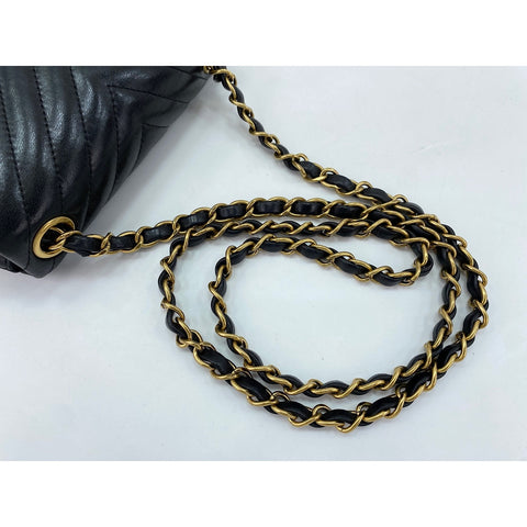 CHANEL Mini matrasse Shoulder Bag black WS31785