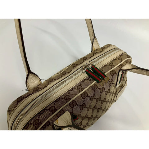 GUCCI ƒvƒŠƒ“ƒV�[ƒ‰ƒCƒ“ Handbag white WS31788