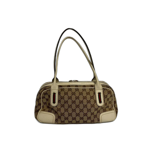 GUCCI ƒvƒŠƒ“ƒV�[ƒ‰ƒCƒ“ Handbag white WS31788