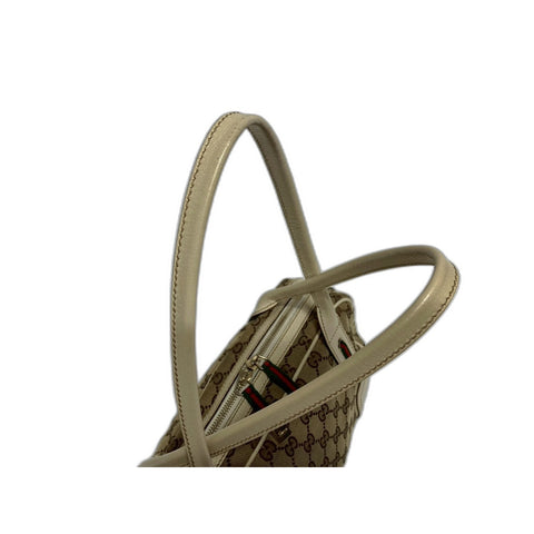 GUCCI ƒvƒŠƒ“ƒV�[ƒ‰ƒCƒ“ Handbag white WS31788