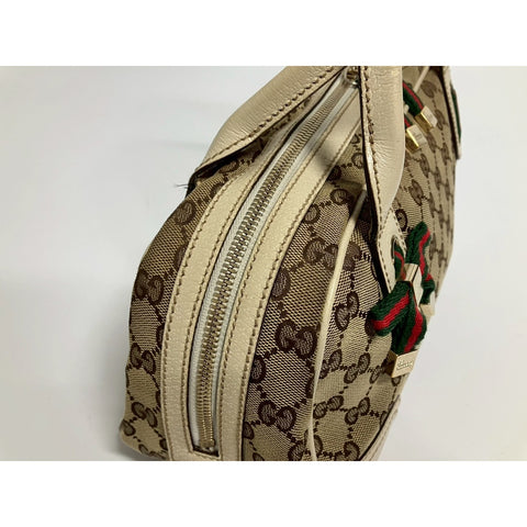 GUCCI ƒvƒŠƒ“ƒV�[ƒ‰ƒCƒ“ Handbag white WS31788