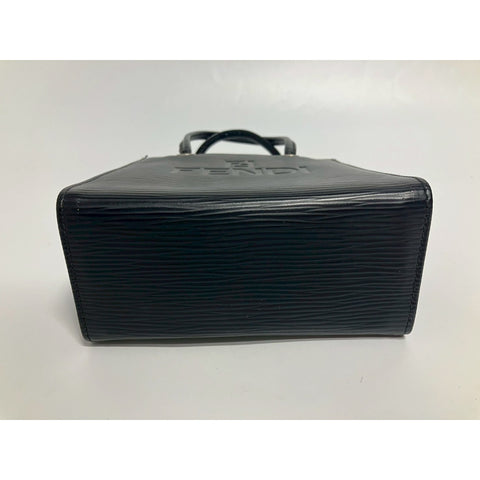 FENDI Handbag Handbag leather black WS31790