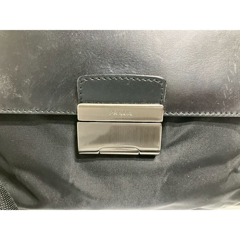 PRADA Shoulder Bag Shoulder Bag Nylon black WS31791