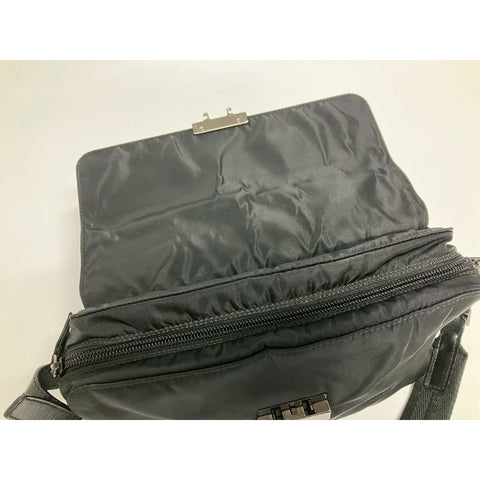 PRADA Shoulder Bag Shoulder Bag Nylon black WS31791