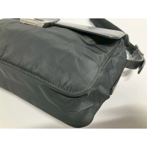 PRADA Shoulder Bag Shoulder Bag Nylon black WS31791