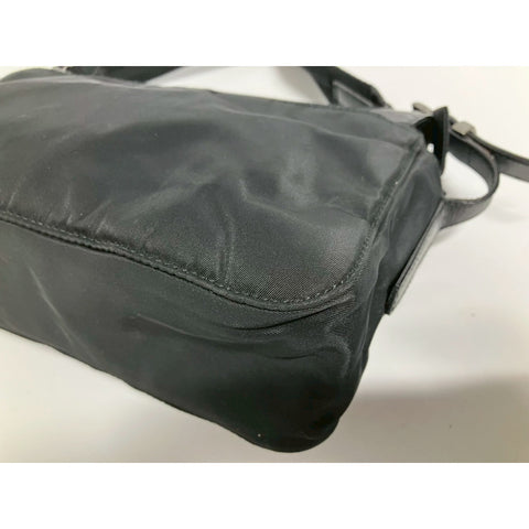 PRADA Shoulder Bag Shoulder Bag Nylon black WS31791