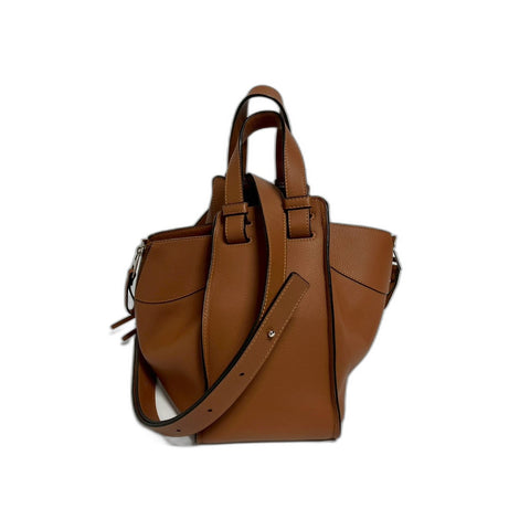 LOEWE hammock Shoulder Bag leather Brown WS31792