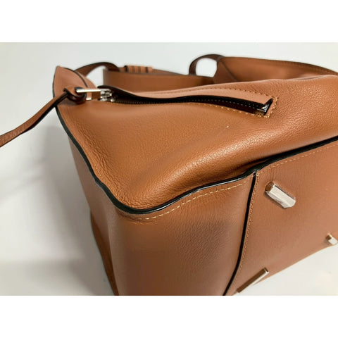 LOEWE hammock Shoulder Bag leather Brown WS31792