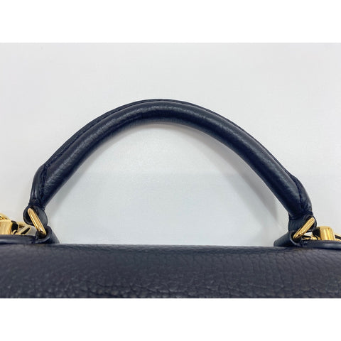 LOUIS VUITTON 2WAY Twist PM Handbag black WS31793