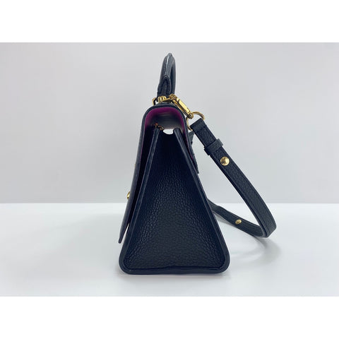 LOUIS VUITTON 2WAY Twist PM Handbag black WS31793