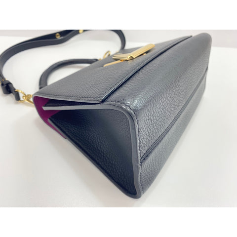 LOUIS VUITTON 2WAY Twist PM Handbag black WS31793