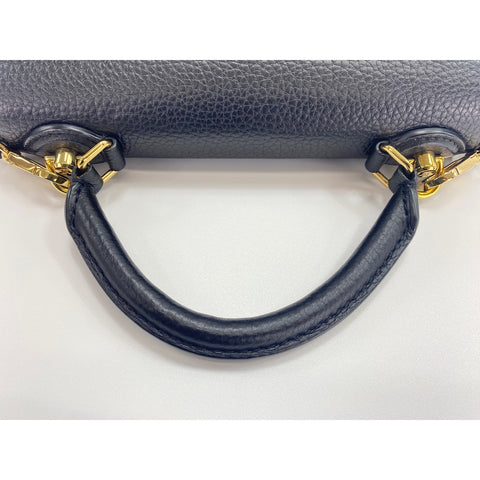 LOUIS VUITTON 2WAY Twist PM Handbag black WS31793