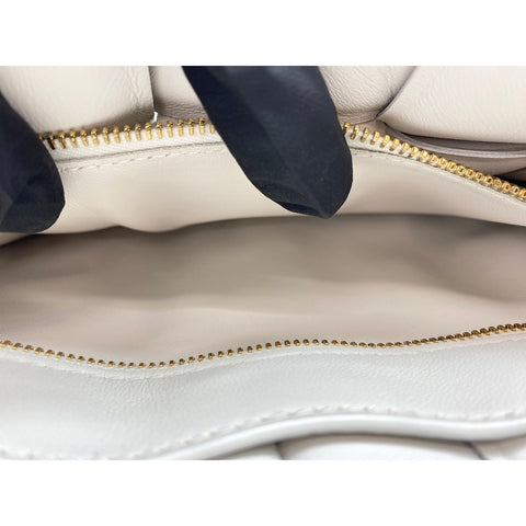 BOTTEGAVENETA 2-Way Cassette Handbag white WS31794