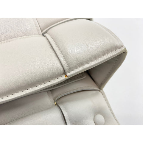 BOTTEGAVENETA 2-Way Cassette Handbag white WS31794