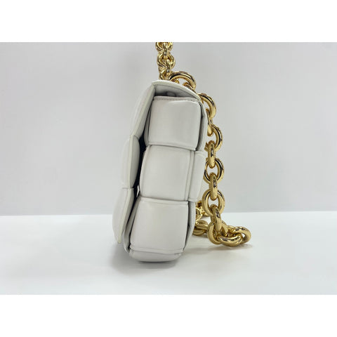 BOTTEGAVENETA 2-Way Cassette Handbag white WS31794