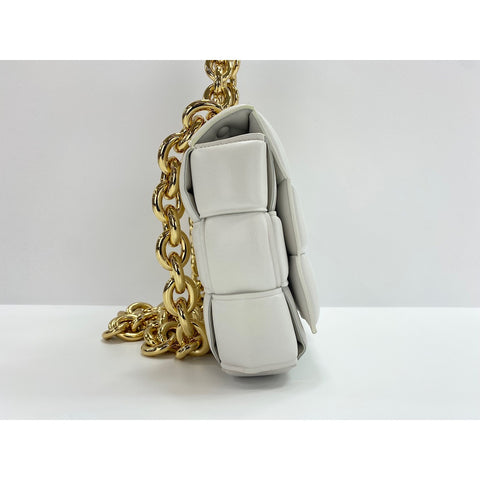 BOTTEGAVENETA 2-Way Cassette Handbag white WS31794