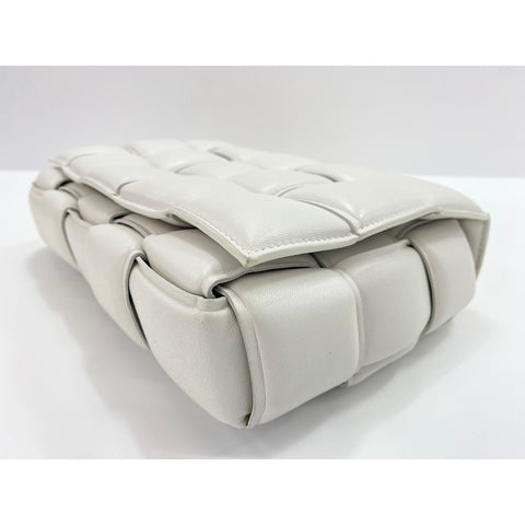 BOTTEGAVENETA 2-Way Cassette Handbag white WS31794