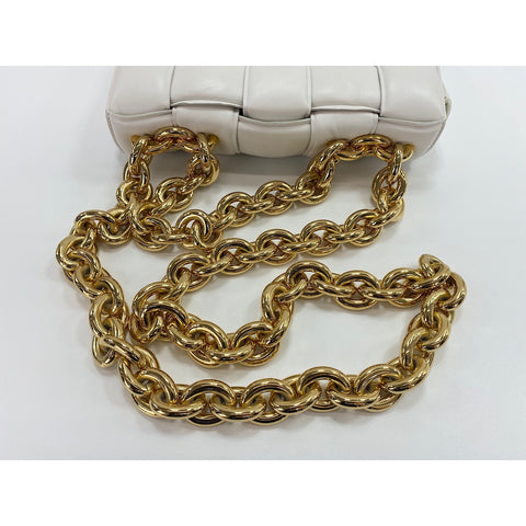 BOTTEGAVENETA 2-Way Cassette Handbag white WS31794