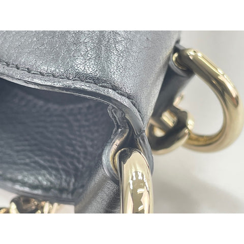GUCCI 2-Way Horsebit Handbag black WS31798