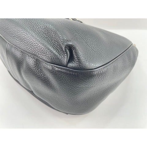 GUCCI 2-Way Horsebit Handbag black WS31798