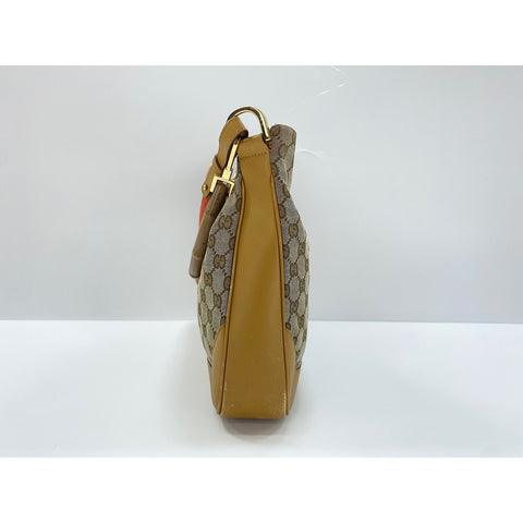 GUCCI 2WAY Sac à main en bambou Marron WS31805