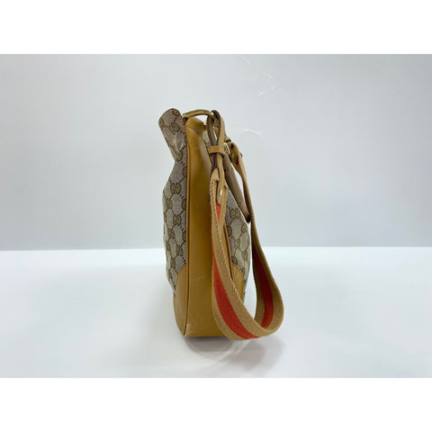GUCCI 2WAY Sac à main en bambou Marron WS31805