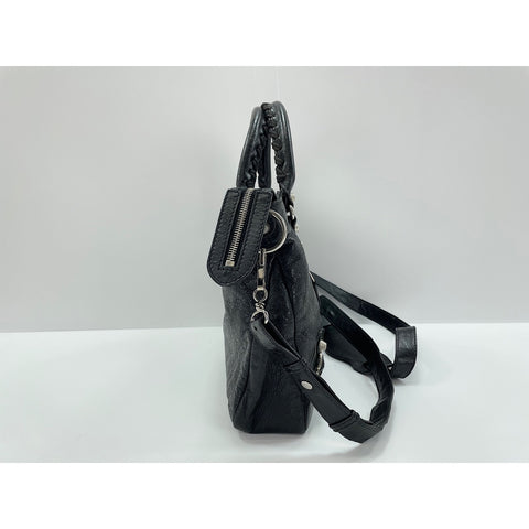 BALENCIAGA 2WAY Giant Town Handbag black WS31807