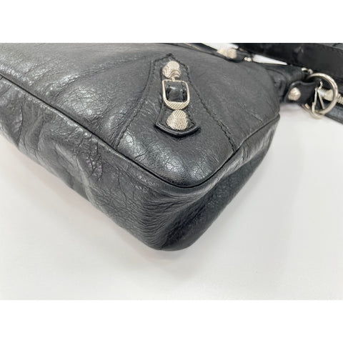 BALENCIAGA 2WAY Giant Town Handbag black WS31807