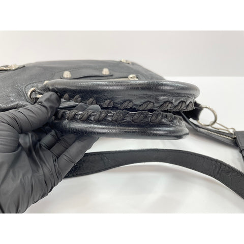 BALENCIAGA 2WAY Giant Town Handbag black WS31807