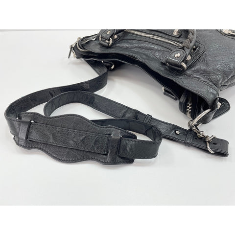 BALENCIAGA 2WAY Giant Town Handbag black WS31807