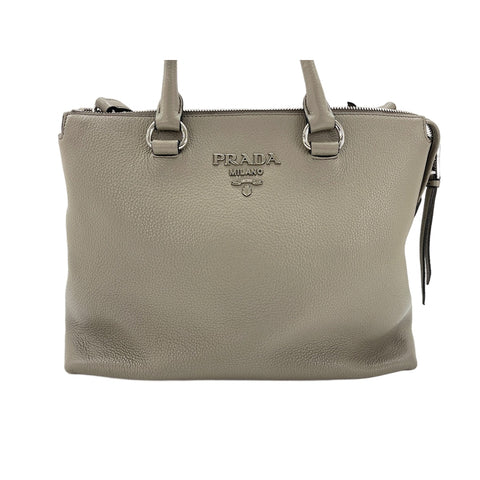 PRADA 2WAY Sac à main gris WS31808